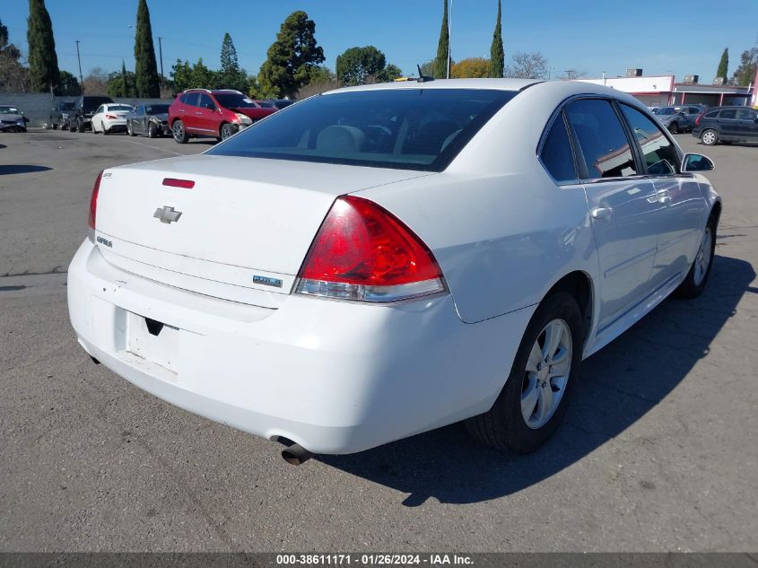 2013 CHEVROLET IMPALA LS - 2G1WF5E30D1219651