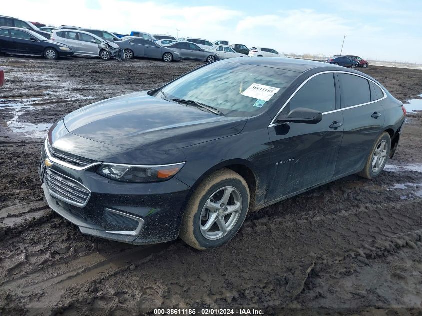 2016 CHEVROLET MALIBU LS - 1G1ZB5ST7GF296754