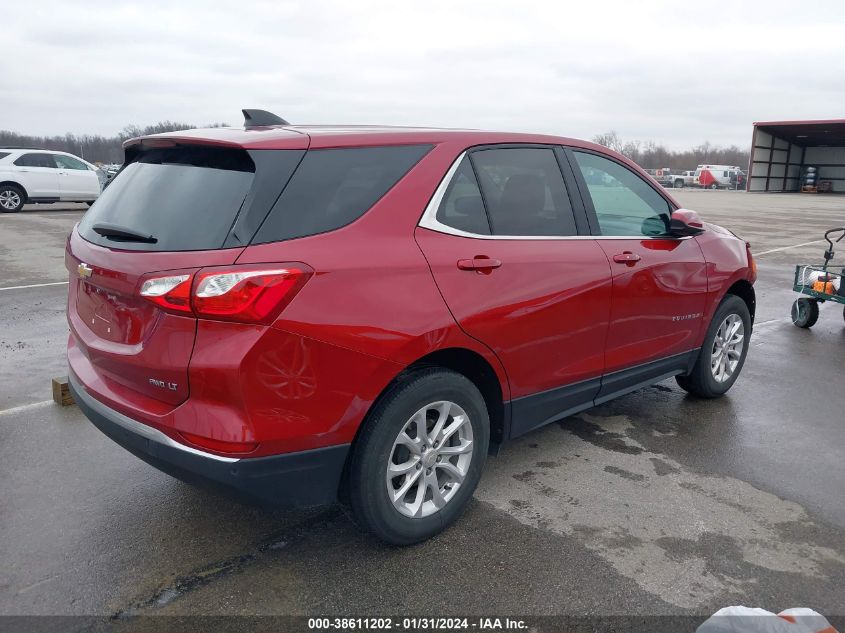 2020 CHEVROLET EQUINOX AWD LT 1.5L TURBO - 3GNAXUEVXLL156251
