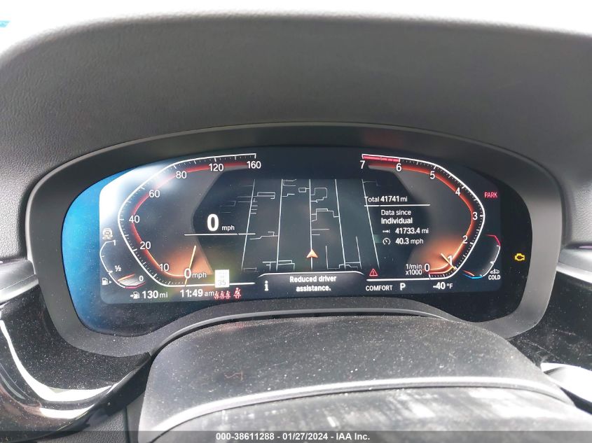2023 BMW 530I I WBA53BH04PCM60345