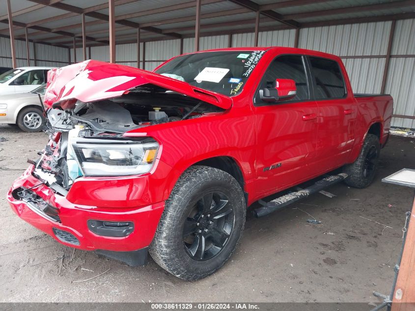 2020 RAM 1500 BIG HORN/LONE STAR - 1C6SRFFT8LN331216