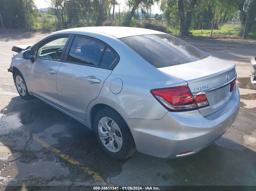 2015 HONDA CIVIC LX - 2HGFB2F59FH534431