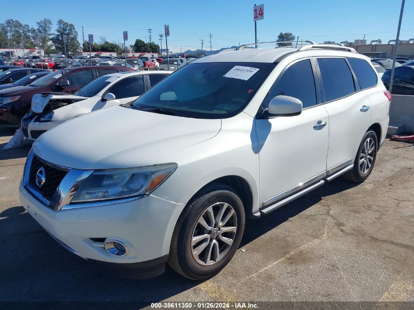2013 NISSAN PATHFINDER SL - 5N1AR2MN5DC611041