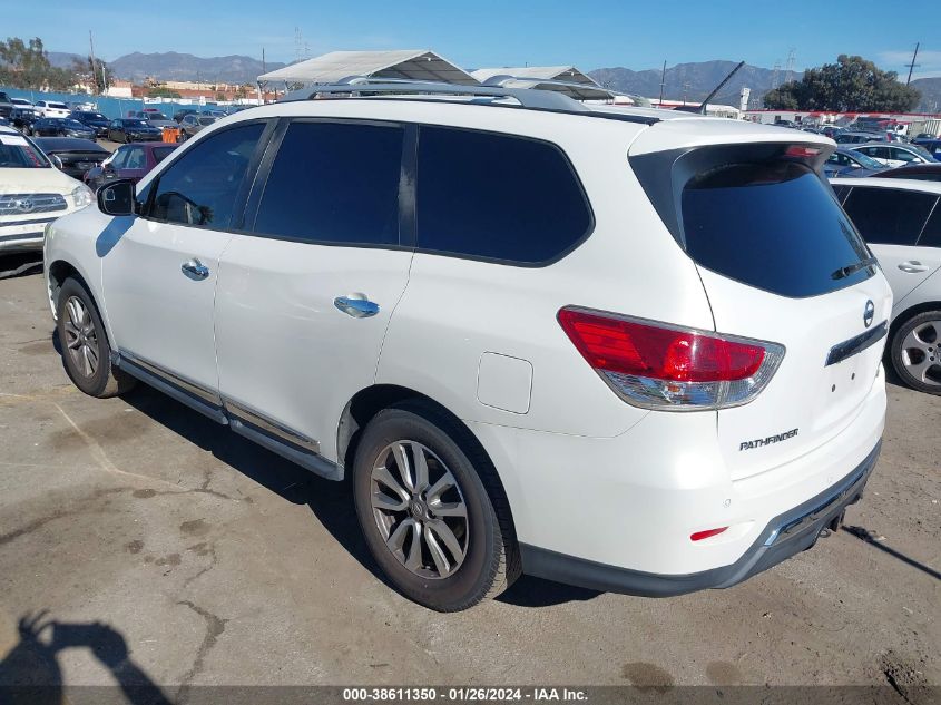 2013 NISSAN PATHFINDER SL - 5N1AR2MN5DC611041