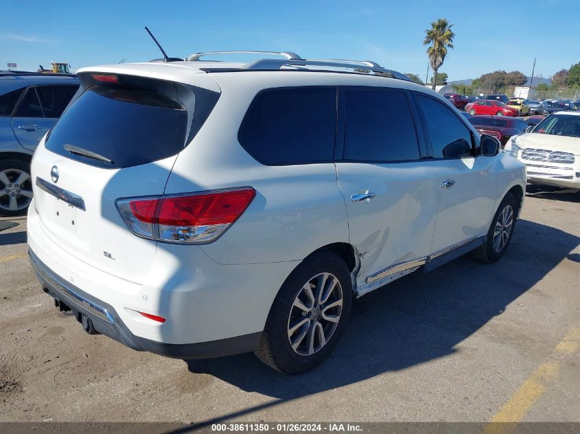2013 NISSAN PATHFINDER SL - 5N1AR2MN5DC611041