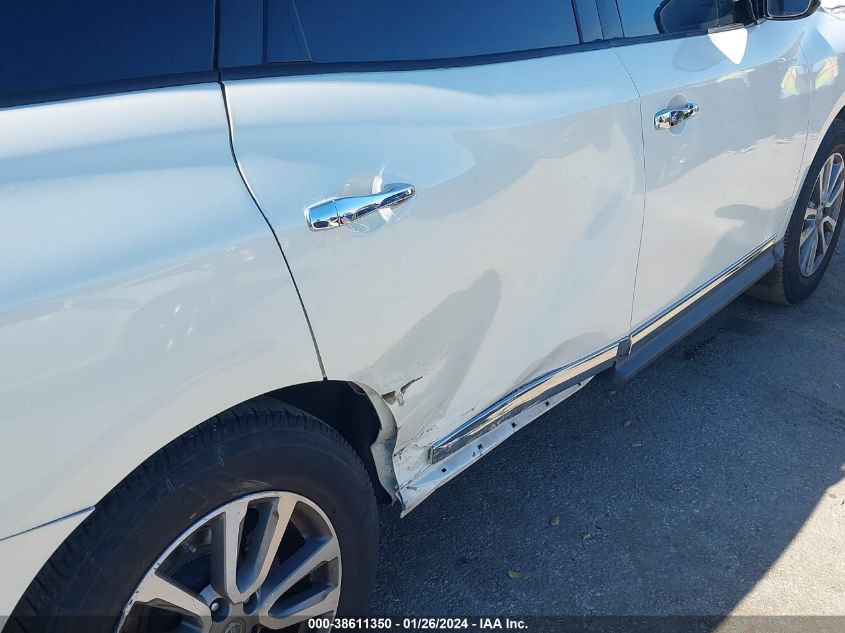 2013 NISSAN PATHFINDER SL - 5N1AR2MN5DC611041