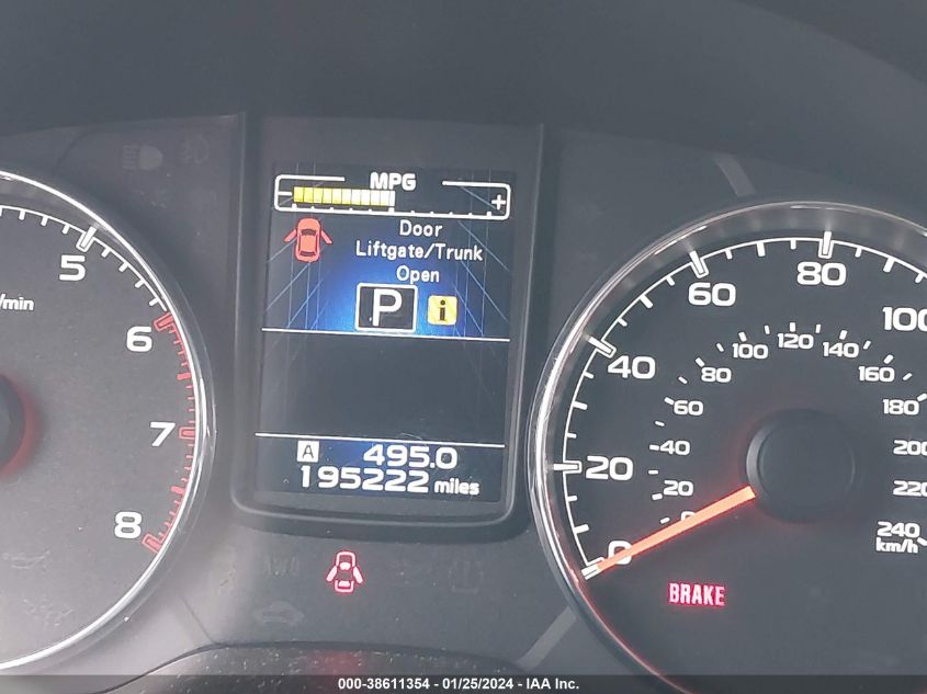 2014 SUBARU OUTBACK 2.5I LIMITED - 4S4BRCMC0E3243085