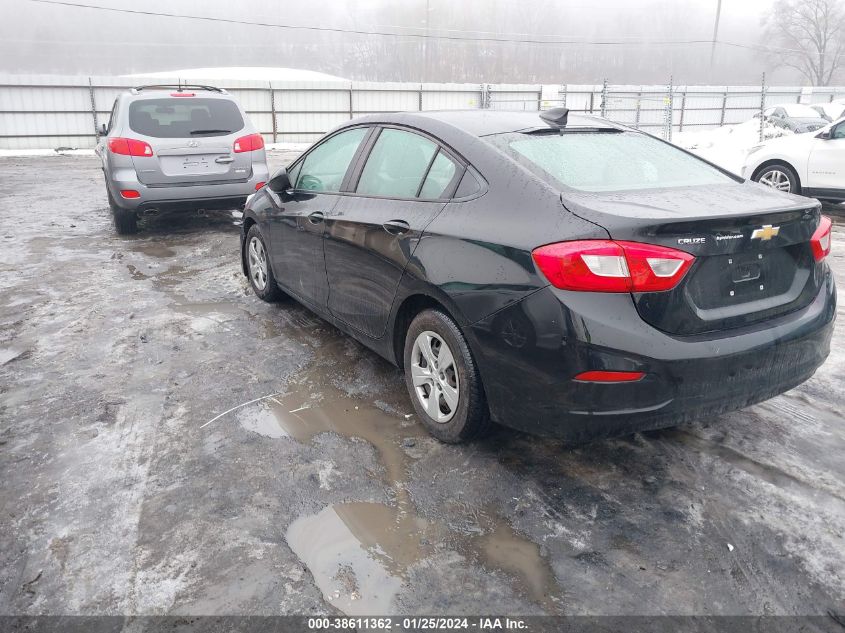 2016 CHEVROLET CRUZE LS - 1G1BC5SM0G7234954