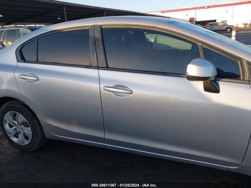 2013 HONDA CIVIC LX - 19XFB2F53DE235220