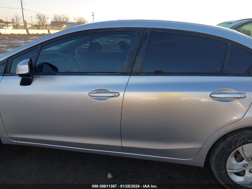 2013 HONDA CIVIC LX - 19XFB2F53DE235220