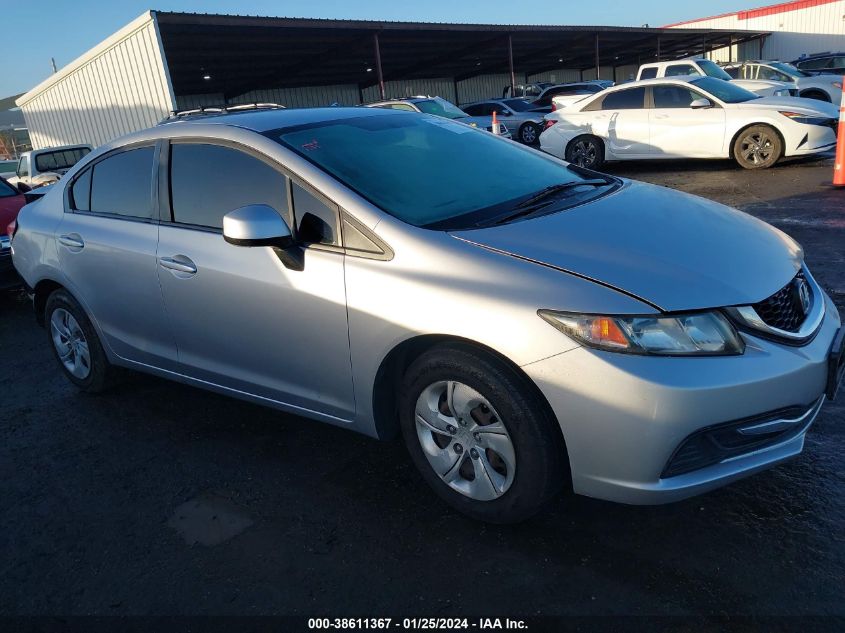 2013 HONDA CIVIC LX - 19XFB2F53DE235220