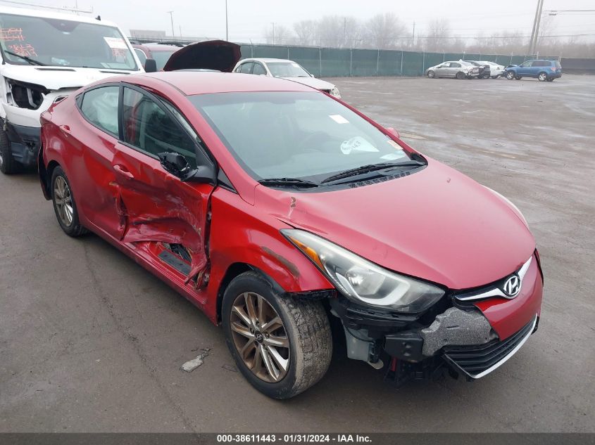 2014 HYUNDAI ELANTRA SE (ULSAN PLANT) - KMHDH4AE0EU127578
