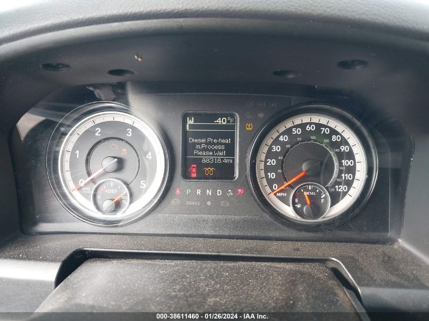 2018 RAM 2500 ST - 3C6UR5CL5JG419024