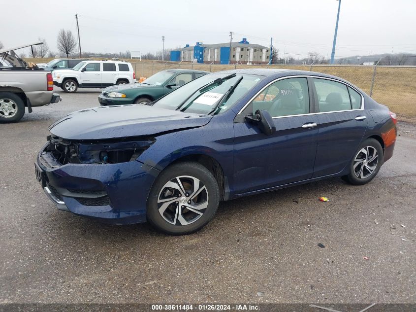 2016 HONDA ACCORD LX - 1HGCR2F31GA124946