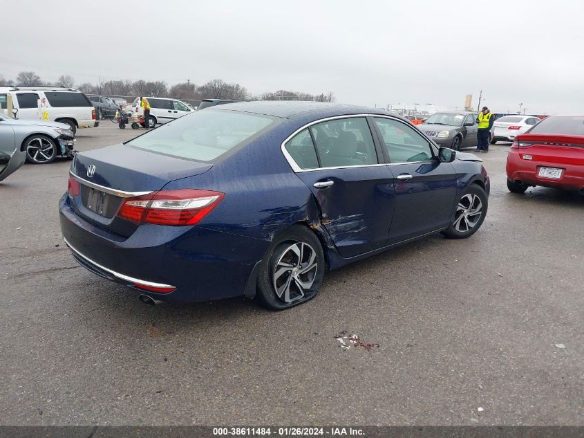 2016 HONDA ACCORD LX - 1HGCR2F31GA124946