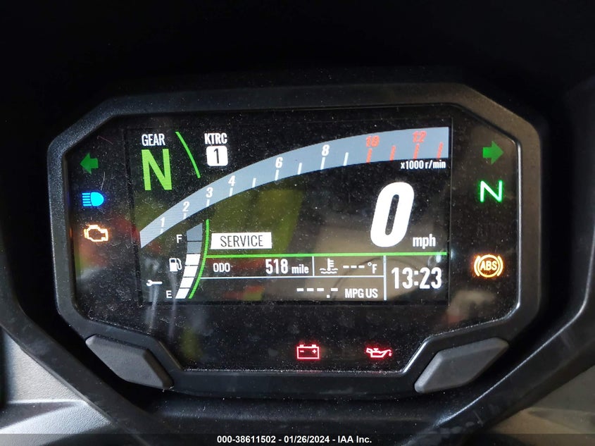 VIN ML5EXEP10RDAC0003 2024 KAWASAKI EX650 P