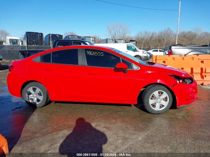 2017 CHEVROLET CRUZE LS AUTO - 1G1BC5SM1H7208476