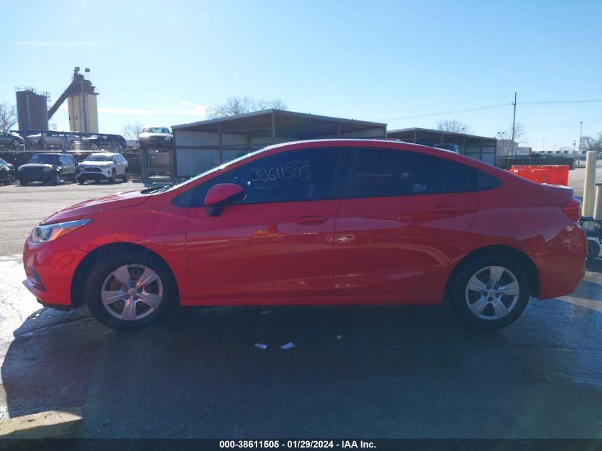2017 CHEVROLET CRUZE LS AUTO - 1G1BC5SM1H7208476