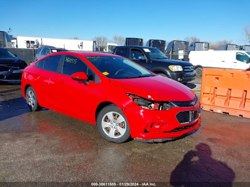 2017 CHEVROLET CRUZE LS AUTO - 1G1BC5SM1H7208476