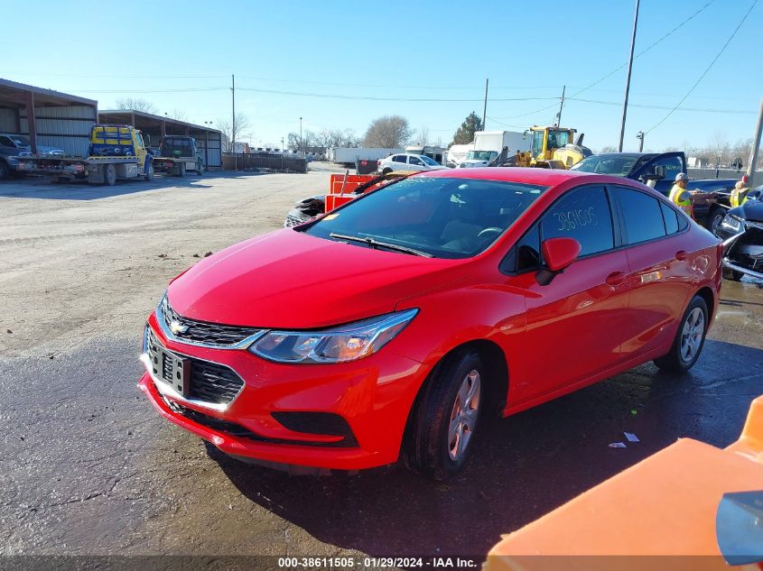 2017 CHEVROLET CRUZE LS AUTO - 1G1BC5SM1H7208476