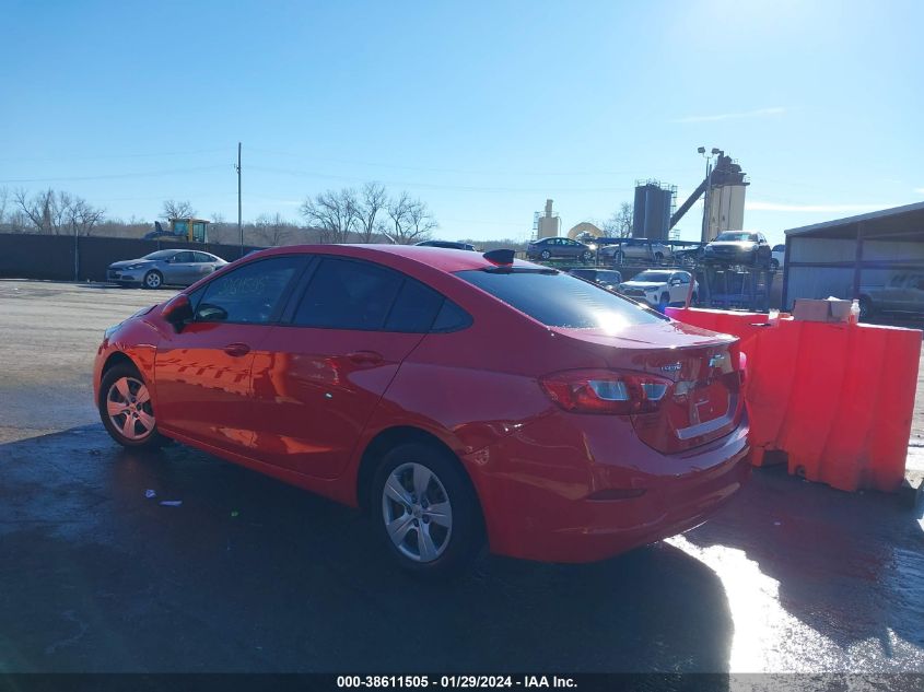 2017 CHEVROLET CRUZE LS AUTO - 1G1BC5SM1H7208476