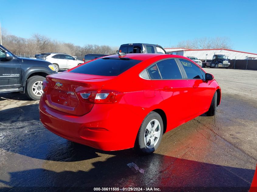 2017 CHEVROLET CRUZE LS AUTO - 1G1BC5SM1H7208476