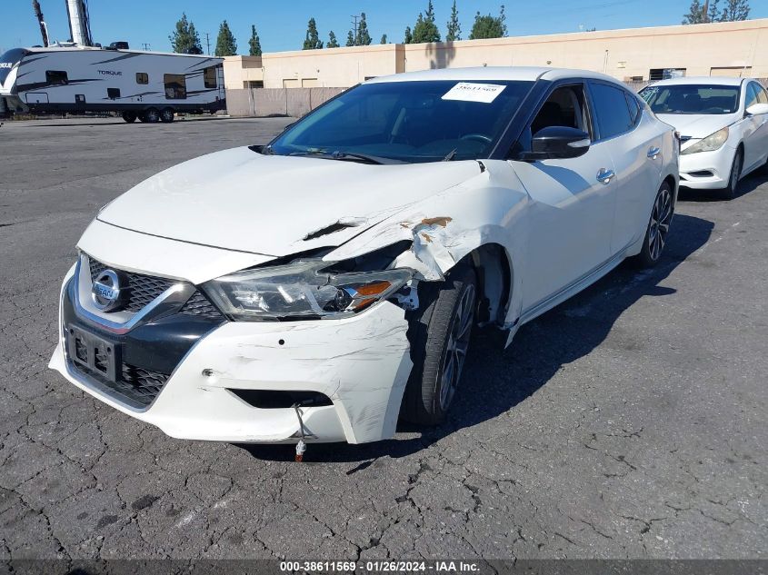 2016 NISSAN MAXIMA 3.5 SR - 1N4AA6AP4GC401890