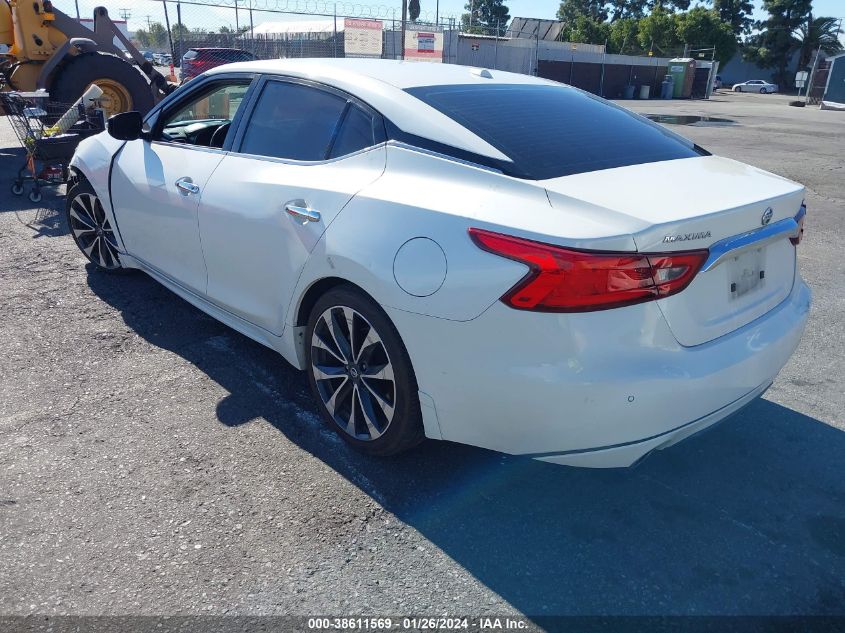 2016 NISSAN MAXIMA 3.5 SR - 1N4AA6AP4GC401890