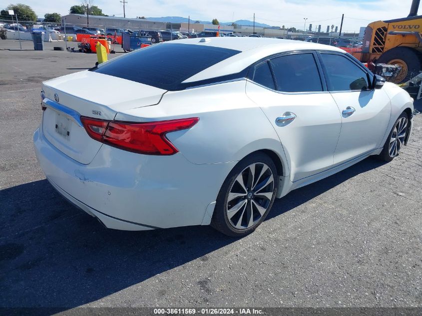 2016 NISSAN MAXIMA 3.5 SR - 1N4AA6AP4GC401890