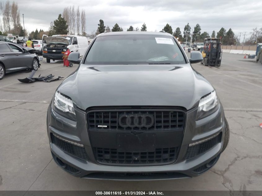 2015 AUDI Q7 3.0T S LINE PRESTIGE - WA1DGAFE8FD015136