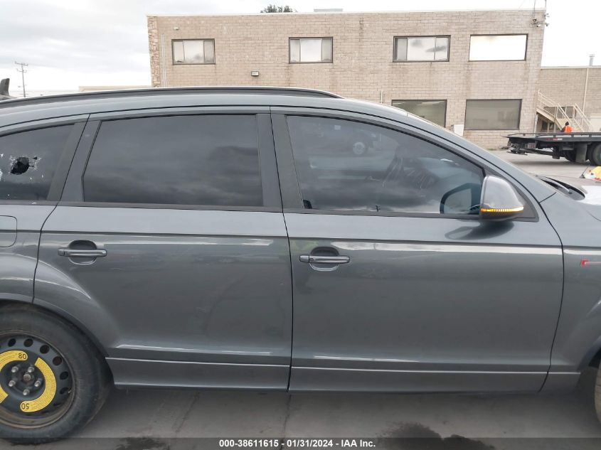 2015 AUDI Q7 3.0T S LINE PRESTIGE - WA1DGAFE8FD015136