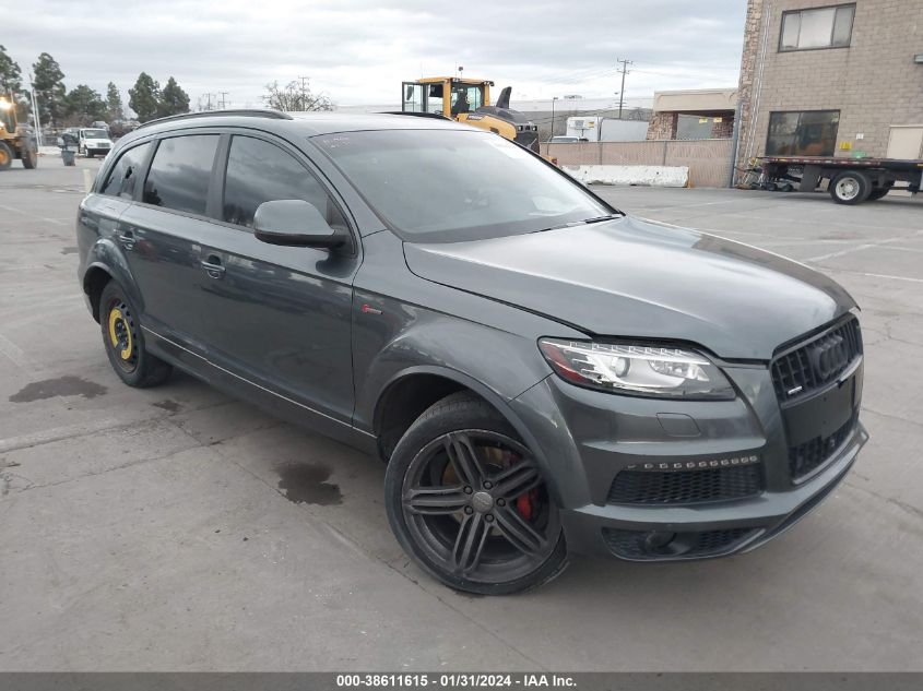 2015 AUDI Q7 3.0T S LINE PRESTIGE - WA1DGAFE8FD015136