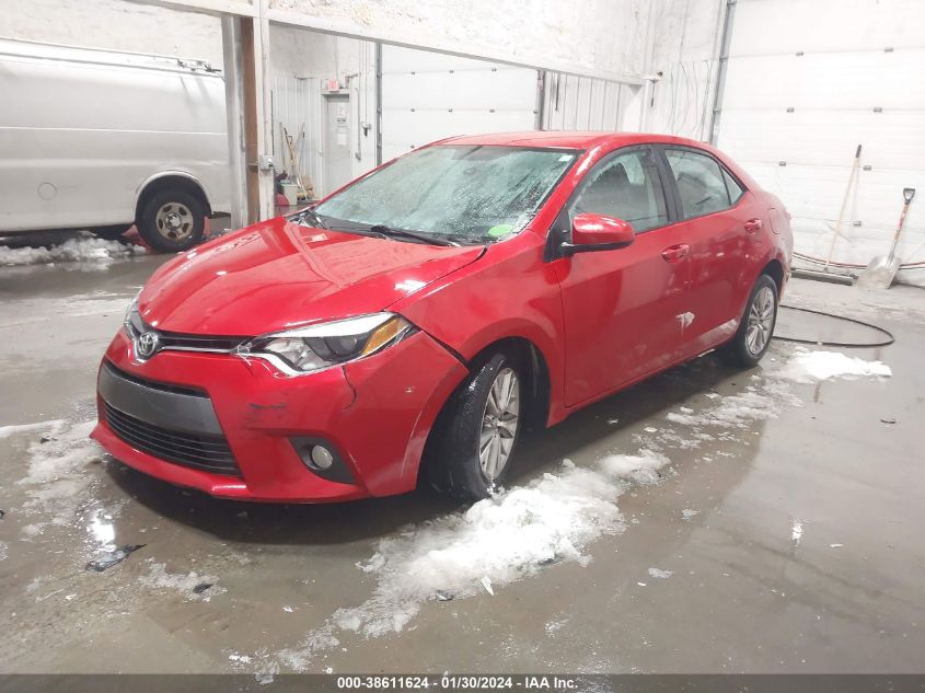 2015 TOYOTA COROLLA LE PLUS - 2T1BURHE2FC387179