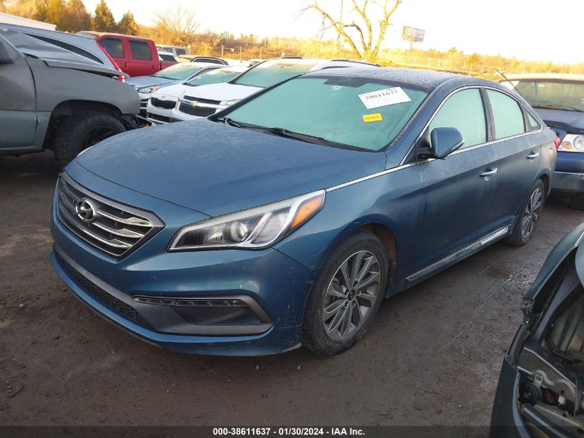 2015 HYUNDAI SONATA SPORT - 5NPE34AFXFH110234