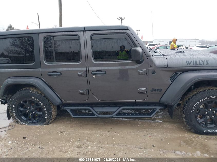 2021 JEEP WRANGLER UNLIMITED SPORT - 1C4HJXDG1MW546549