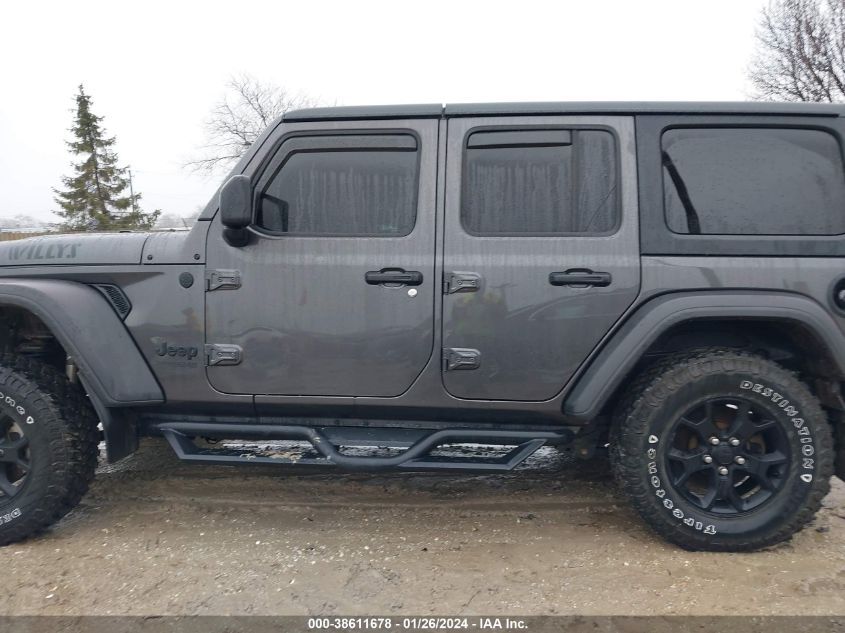 2021 JEEP WRANGLER UNLIMITED SPORT - 1C4HJXDG1MW546549