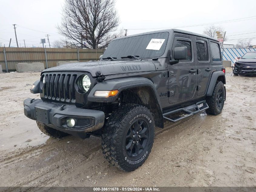 2021 JEEP WRANGLER UNLIMITED SPORT - 1C4HJXDG1MW546549
