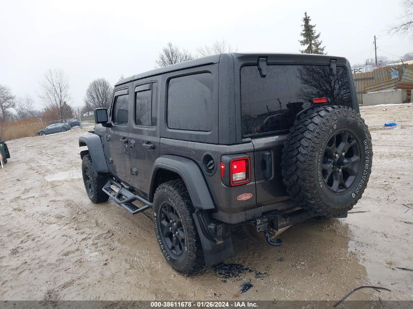 2021 JEEP WRANGLER UNLIMITED SPORT - 1C4HJXDG1MW546549