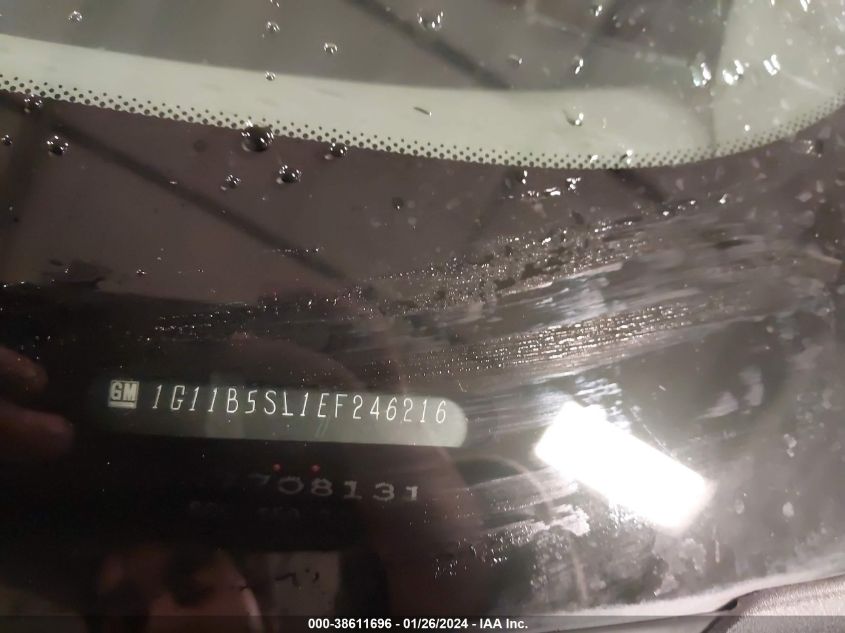 2014 CHEVROLET MALIBU 1LS - 1G11B5SL1EF246216