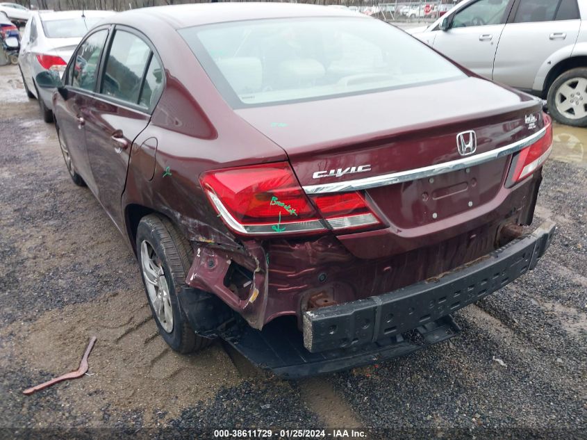 2015 HONDA CIVIC LX - 19XFB2F56FE099295