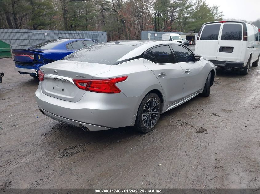 2016 NISSAN MAXIMA 3.5 PLATINUM - 1N4AA6AP4GC381107