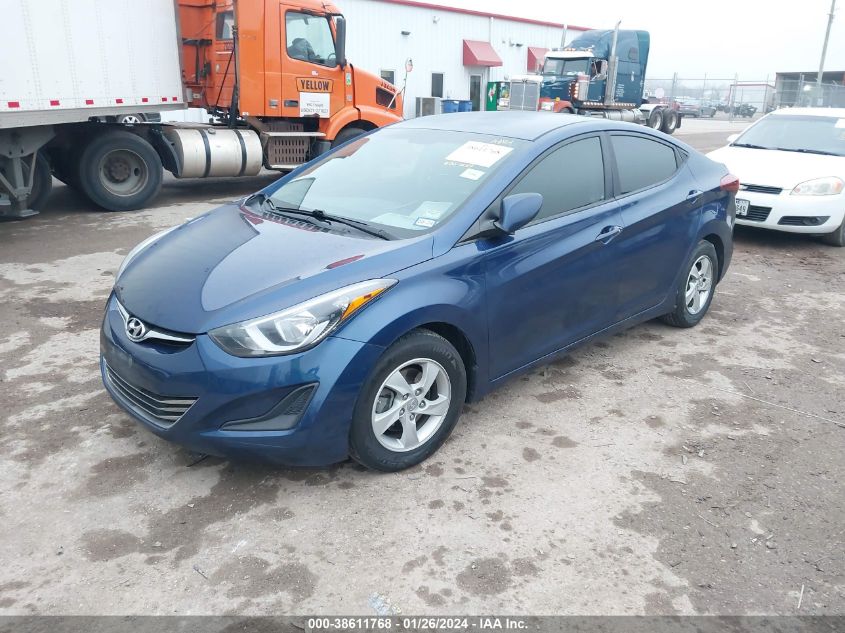 2015 HYUNDAI ELANTRA SE/SPORT/LIMITED - 5NPDH4AE5FH583849
