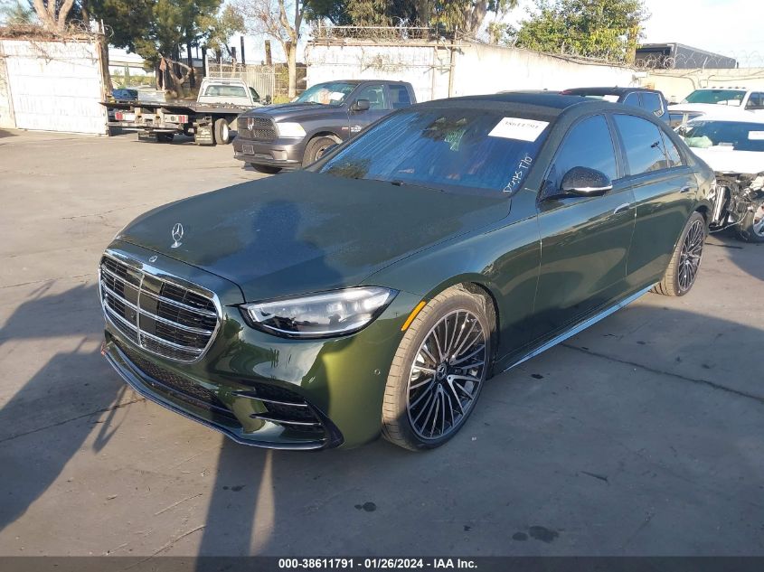 2024 MERCEDES-BENZ S 580 4MATIC W1K6G7GB0RA260000