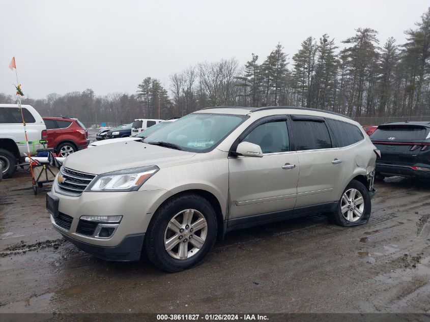 2014 CHEVROLET TRAVERSE LT - 1GNKVHKD2EJ362705