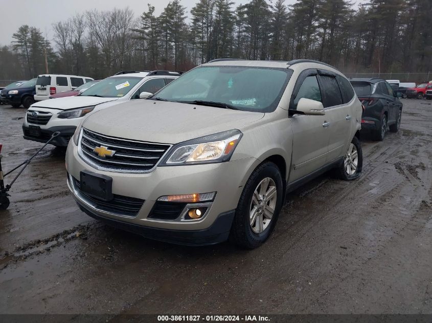 2014 CHEVROLET TRAVERSE LT - 1GNKVHKD2EJ362705