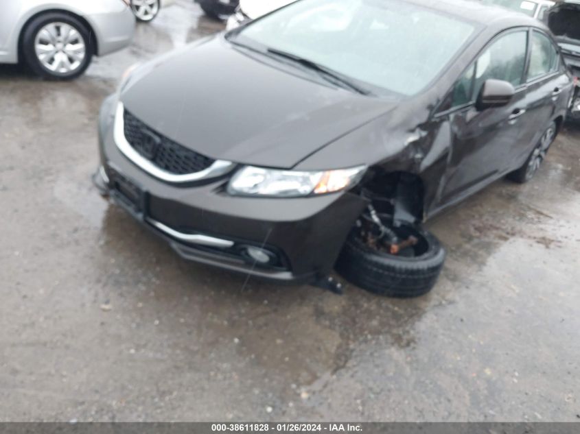2014 HONDA CIVIC EXL - 2HGFB2F97EH549365