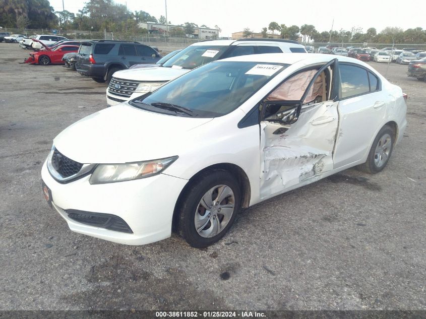 2015 HONDA CIVIC LX - 19XFB2F57FE063602