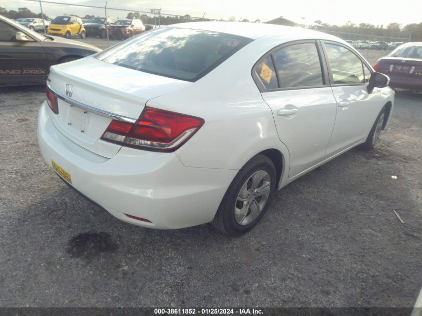 2015 HONDA CIVIC LX - 19XFB2F57FE063602