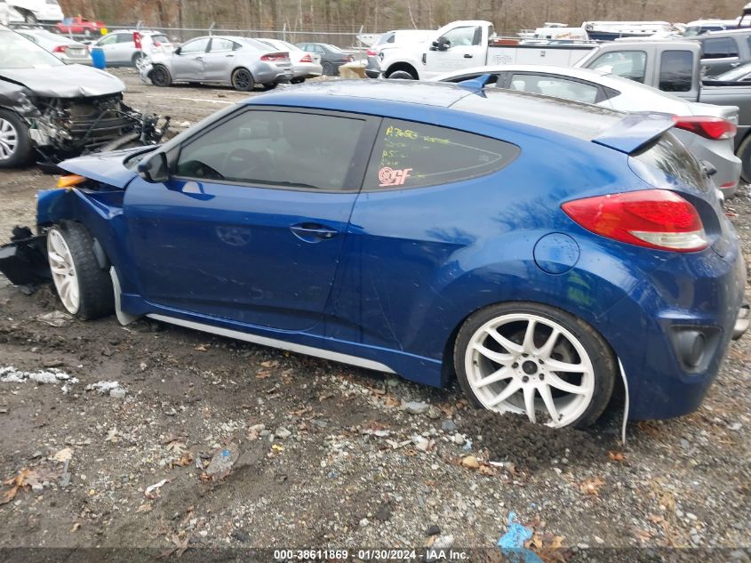 2015 HYUNDAI VELOSTER TURBO - KMHTC6AE5FU241504