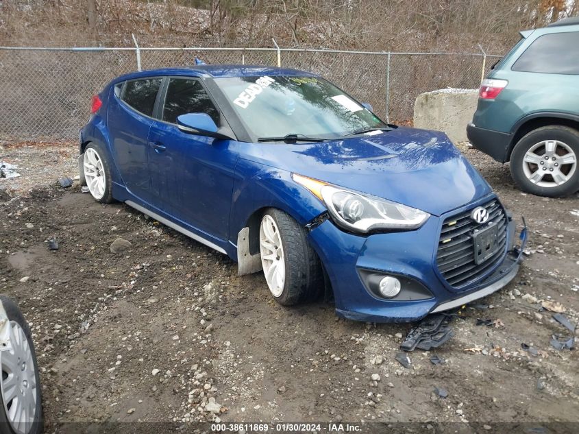 2015 HYUNDAI VELOSTER TURBO - KMHTC6AE5FU241504